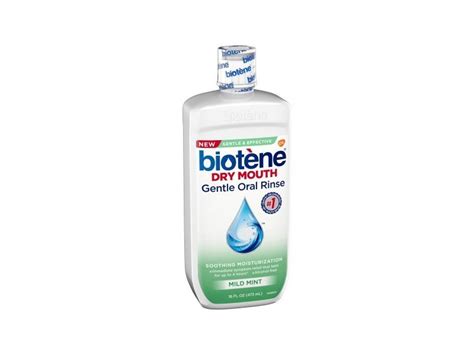 Biotene Dry Mouth Gentle Oral Rinse, Mild Mint, 16 fl oz Ingredients ...