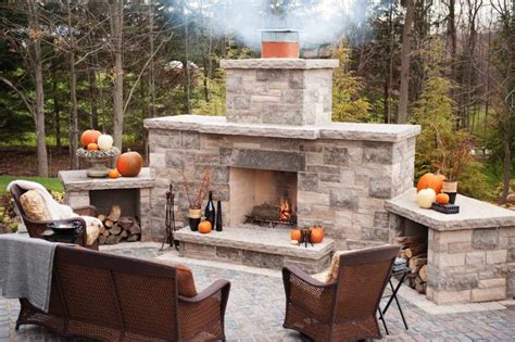 Outdoor Stone Fireplace | Outdoor gas fireplace, Outdoor stone fireplaces, Outdoor fireplace kits