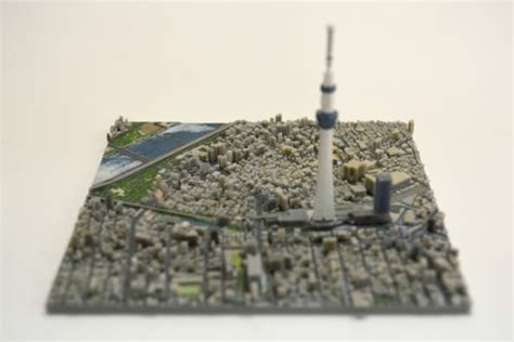 A 3D Printed Map of Tokyo in 100 Pieces | Hypebeast