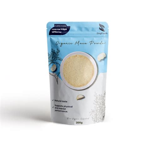 Organic Maca Powder 100g - Zing Foods