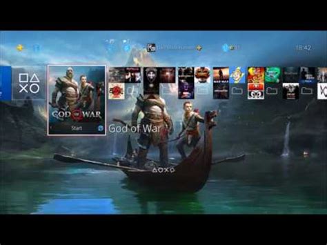 God Of War | PS4 Dynamic Theme - YouTube