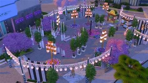 Sims 4 City Living Festivals