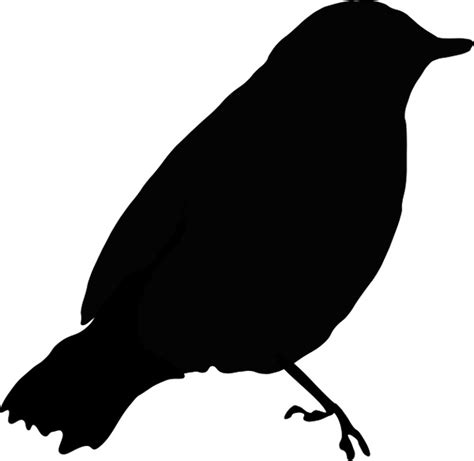 Black bird Free vector in Open office drawing svg ( .svg ) vector illustration graphic art ...