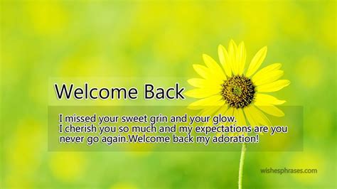 Welcome Back Quotes - ShortQuotes.cc