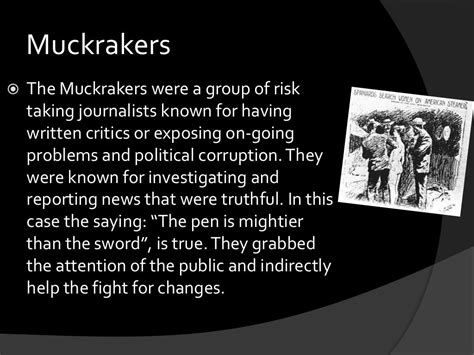 The Muckrakers