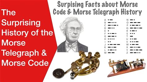 The Surprising History of the Morse Telegraph: the facts you didn't know - YouTube