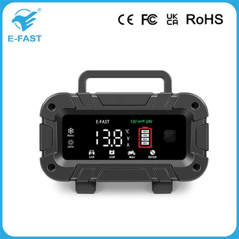 12V 10A Automobile Battery Charger LED Battery Charger - China Intelligent Pulse Repair Charger ...