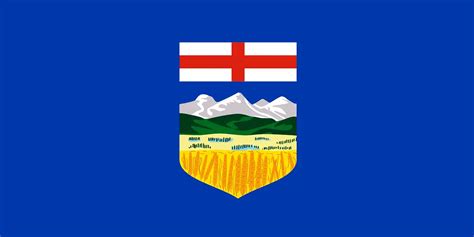 Alberta Flag - Remarkable History And Meaning - Icy Canada