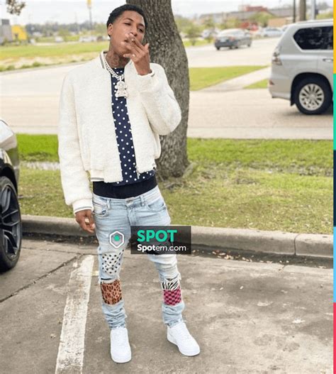 Amiri Patch Denim pants worn by NBA YoungBoy on his Instagram account @nba_youngboy | Spotern