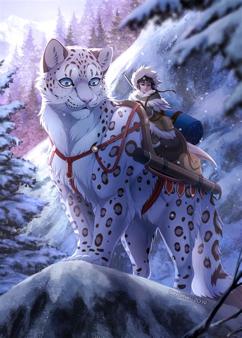 ArtStation - Big Cat Zine: Snow Leopard