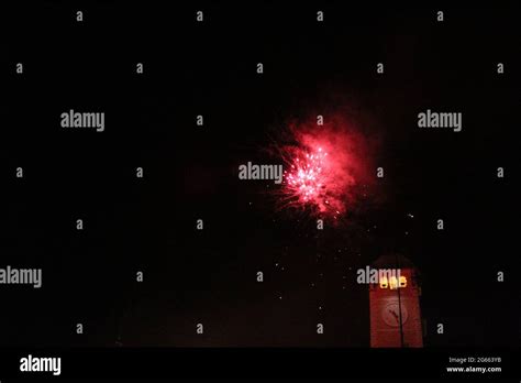 A stop sign at night Stock Photo - Alamy