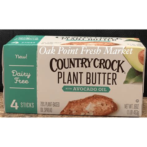 Country Crock Plant Butter with Avocado Oil, Dairy Free 4 ea | Butter ...