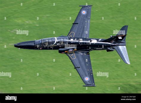 Mach Loop RAF Hawk Stock Photo - Alamy