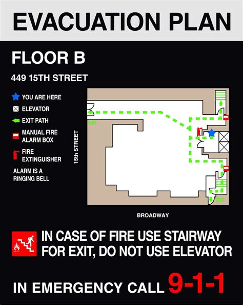 Evacuation Maps - SignWorks, Inc. California
