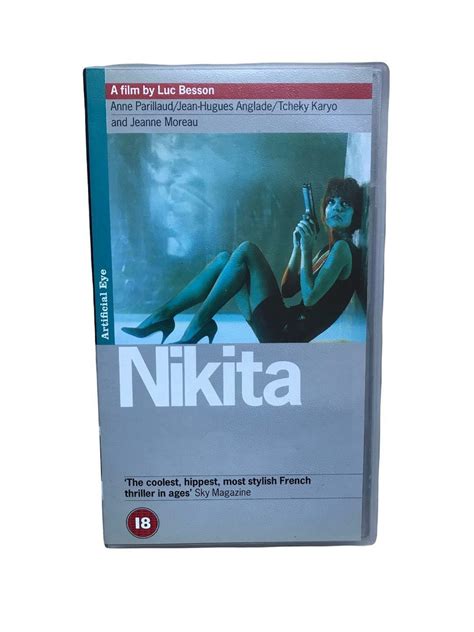 Nikita. VHS Video Tape. A Film by Luc Besson - VHS Tapes