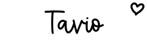 Tavio - Name meaning, origin, variations and more