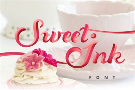 Sweet Ink Calligraphy font free download • AllBestFonts.com