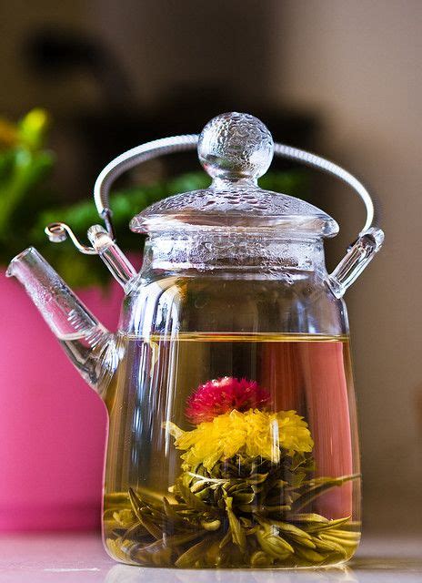 Blooming Tea | Blooming tea, Tea pots, Tea recipes