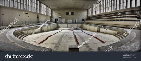 A Panorama Taken From An Old Abandoned Olympic Swimming Pool Build In ...