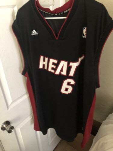 MIAMI HEAT LEBRON JAMES, BASKETBALL JERSEY, XXL, ADID… - Gem