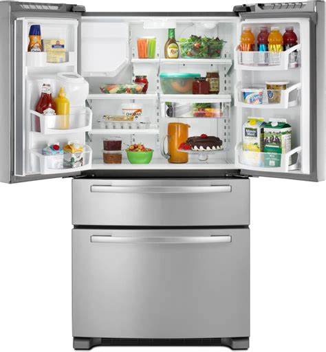 Whirlpool GZ25FSRXYY 25 cu. ft. French-Door Refrigerator with 4 ...