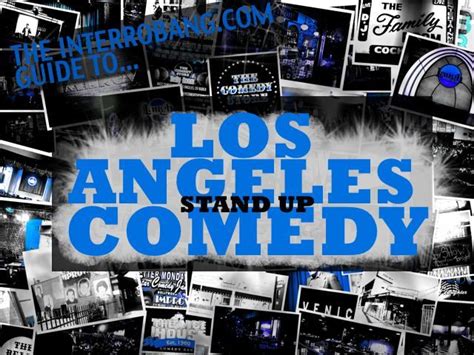 LOS ANGELES GUIDE STAND UP COMEDY | Los angeles, Comedy, Comedy scenes