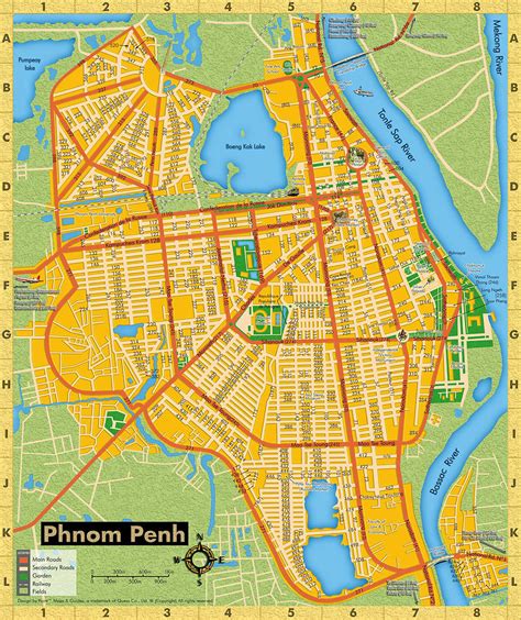 Phnom Penh Map ~ World Of Map