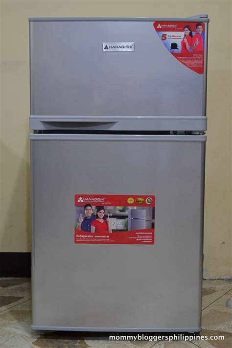 Hanabishi Mini Double Door Refrigerator - Compact And Energy Efficient - Mommy Bloggers ...