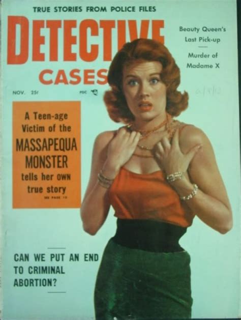 Detective Cases # 1, November 1955, , True Stories From Police Fi