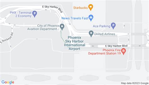 PHX Airport Map Phoenix Airport Parking Map, 43% OFF