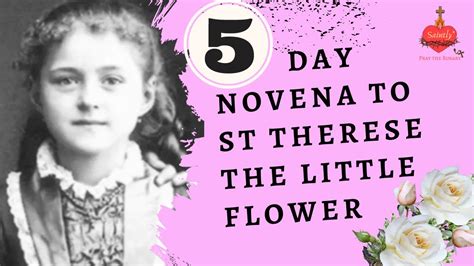 St Therese The Little Flower 5 Day Novena | Best Flower Site