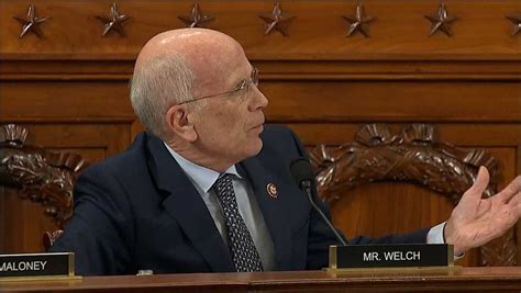 Welch delivers Trump one-liner during impeachment inquiry