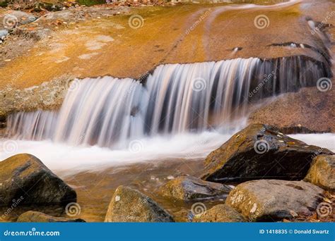 Smooth Rock Falls (closer) stock image. Image of rest - 1418835