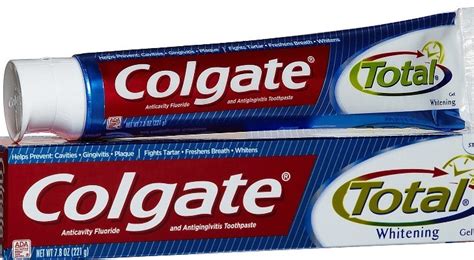 Colgate Total Toothpaste Contains Cancer-Causing Ingredient