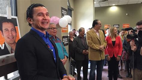 NDP candidate Wab Kinew launches campaign in Winnipeg | CBC News