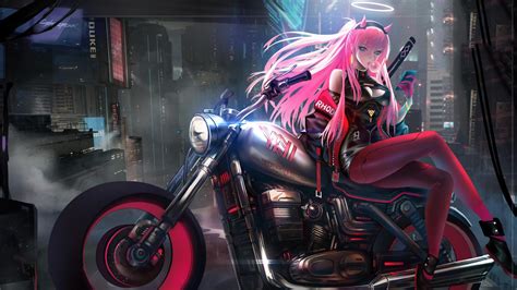 Anime Biker Girl Wallpapers - Top Free Anime Biker Girl Backgrounds ...