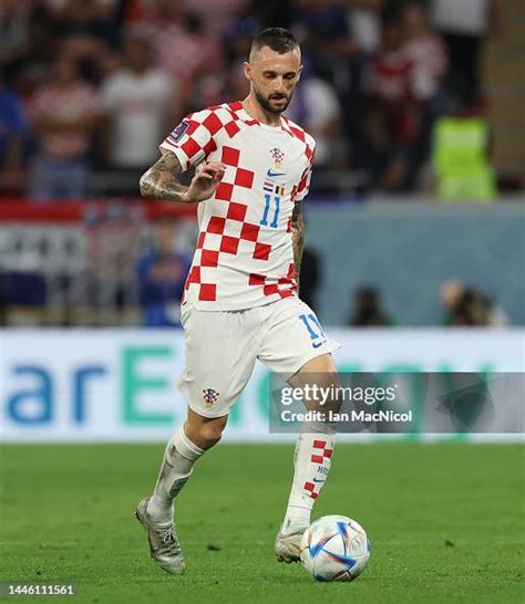 Marcelo Brozović of Croatia in action during the FIFA World Cup Qatar ...