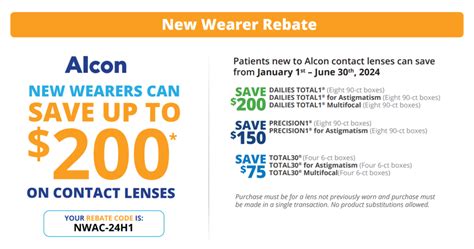 Printable Alcon Rebate Form 2024 - USRebate.com