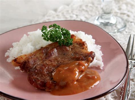 Pork Steak with Sauce Recipe | Yummy.ph