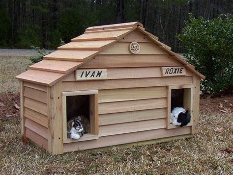 20” Cat House Duplex - Custom Dog & Cat Houses by Blythe Wood Works ...