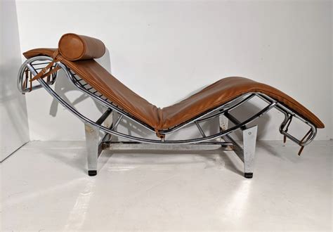 Vintage Mid Century Modern Chaise Lounge Chair by Le Corbusier, Jeanneret & Perriand - EPOCH