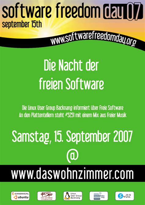 Heute ist Software Freedom Day - Hanno's blog