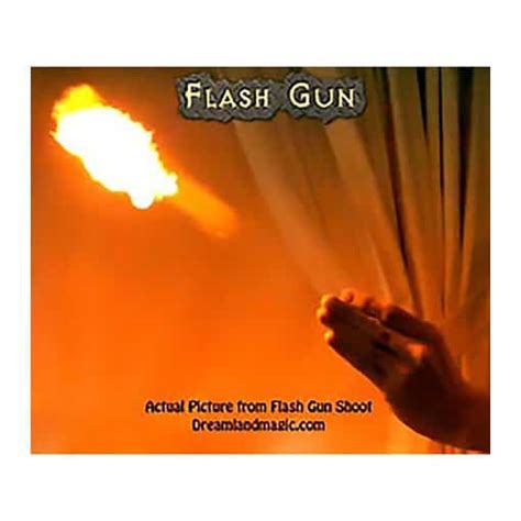 Flash Gun - Double Shot Fire Trick | Theater & Magic | Dreamlandmagic