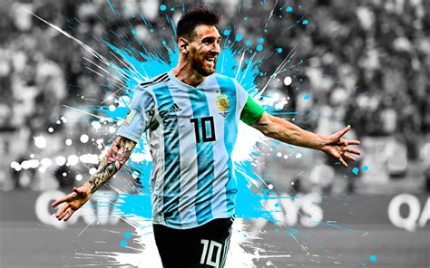 Download wallpapers Lionel Messi, Argentina national football team ...