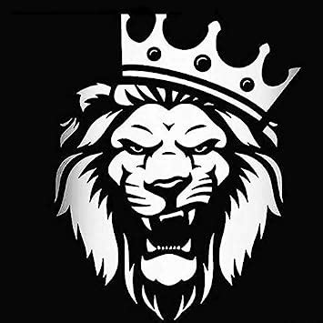 SIGN EVER Lion The King Car Exterior Sides Bumper Hood Vinyl Decals/Stickers ( L X H 16.00 Cm X ...