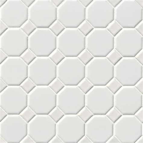 White Octagon Bathroom Floor Tile – Flooring Tips