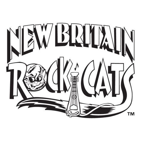 New Britain Rock Cats logo, Vector Logo of New Britain Rock Cats brand ...