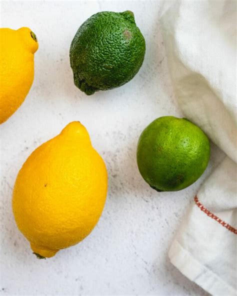 Lime vs Lemon: A Breakdown! – A Couple Cooks