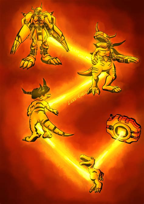 Warp Evolution Agumon by Lord-Evell on DeviantArt