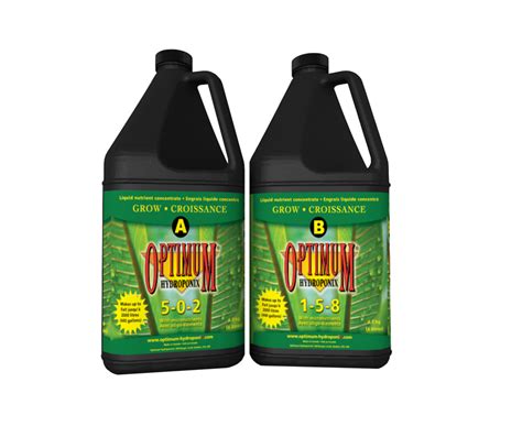 Optimum Hydroponix Grow A&B – HYDROTECH HYDROPONICS